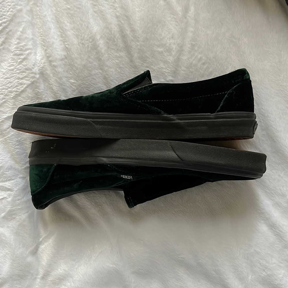 VANS Velvet Slip Ons
